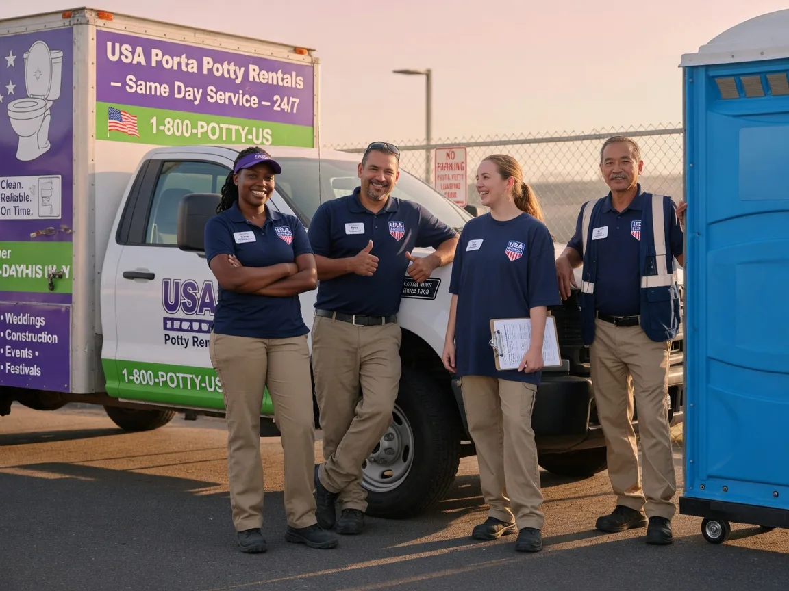 Porta Potty Rental company in Doylestown, OH